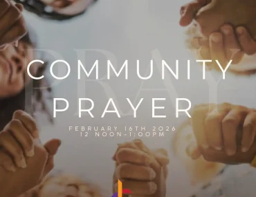 Community Prayer Flyer